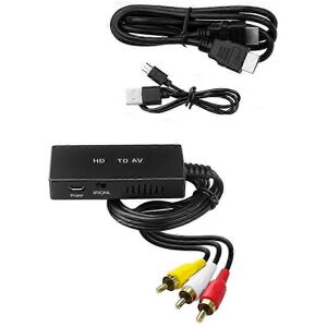 Unbranded Converter - AV Converter Compatible - Audio Video Adapter Compatible Supports PA Unbranded Converter - AV Converter Compatible - Audio Video Adapter Compatible Supports PA