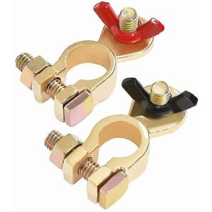 Unbranded 12V/24V Battery Terminal, Battery Connectors with Wing Nut, Thick Battery Connec Unbranded 12V/24V Battery Terminal, Battery Connectors with Wing Nut, Thick Battery Connec