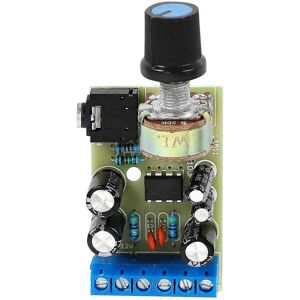 Unbranded TDA2822M 2-Channel Stereo Audio Amplifier DC1.8-12V, 3.5mm Audio Amplifier Board Unbranded TDA2822M 2-Channel Stereo Audio Amplifier DC1.8-12V, 3.5mm Audio Amplifier Board