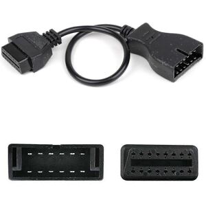 Unbranded OBD1 12-pin to OBD2 16-pin adapter cable Unbranded OBD1 12-pin to OBD2 16-pin adapter cable