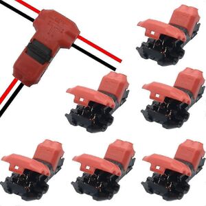 Unbranded Low voltage wire connectors, 6 quick connectors, 2-pin solderless wire connector Unbranded Low voltage wire connectors, 6 quick connectors, 2-pin solderless wire connector