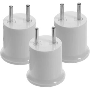 Unbranded E27/E26 light bulb socket adapter, 3 pieces, EU plug Unbranded E27/E26 light bulb socket adapter, 3 pieces, EU plug