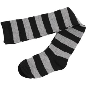 Kikidex (As show, Rose Red Black Broad Stripe) Sinknap Stockings Color Block Striped Wom Kikidex (As show, Rose Red Black Broad Stripe) Sinknap Stockings Color Block Striped Wom