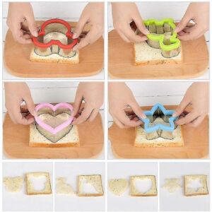 Unbranded 10 Pcs Kids Cookie Cutters Food Grade Stainless Steel with Lid for Party Favors Unbranded 10 Pcs Kids Cookie Cutters Food Grade Stainless Steel with Lid for Party Favors