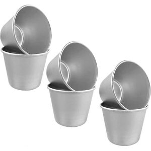 Unbranded Mini Pudding Molds, 6 Pcs, Reusable Non-Stick Parchment Paper Cake Molds, Easy C Unbranded Mini Pudding Molds, 6 Pcs, Reusable Non-Stick Parchment Paper Cake Molds, Easy C