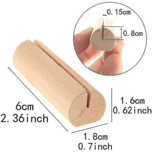 Unbranded 40 Pcs Place Card Holders, Photo Holders, Wooden Place Card Holders, Party Decor Unbranded 40 Pcs Place Card Holders, Photo Holders, Wooden Place Card Holders, Party Decor