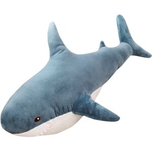 Unbranded 60Cm;Blue Blahaj Shark Soft Large Plush Toy Stuffed Animal Toy Kids Xmas Gift+ Unbranded 60Cm;Blue Blahaj Shark Soft Large Plush Toy Stuffed Animal Toy Kids Xmas Gift+