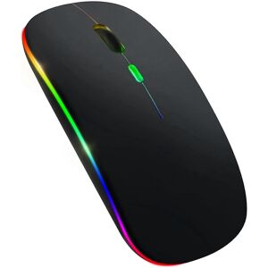 Kikidex (As show, One size) Wireless Mouse Bluetooth 5.1 Rechargeable LED Silent Mouse U Kikidex (As show, One size) Wireless Mouse Bluetooth 5.1 Rechargeable LED Silent Mouse U