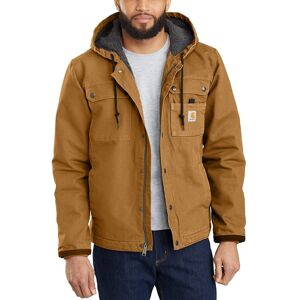 Carhartt Men's Relaxed Fit Washed Duck Sherpa-Lined Utility Jacket-Carhartt Brow Carhartt Men's Relaxed Fit Washed Duck Sherpa-Lined Utility Jacket-Carhartt Brow