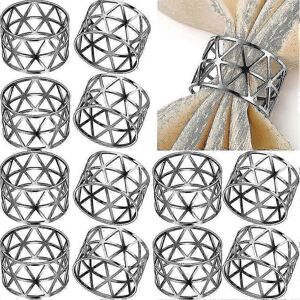 Unbranded Napkin Rings, 12 Pieces, Hollow Napkin Ring Holders, Napkin Rings, Napkin Unbranded Napkin Rings, 12 Pieces, Hollow Napkin Ring Holders, Napkin Rings, Napkin