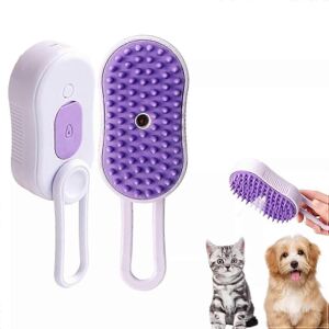 Kikidex (As show, One size) Celery Pet Spritz Defur Comb, Puffease Spritz Defur Grooming Kikidex (As show, One size) Celery Pet Spritz Defur Comb, Puffease Spritz Defur Grooming