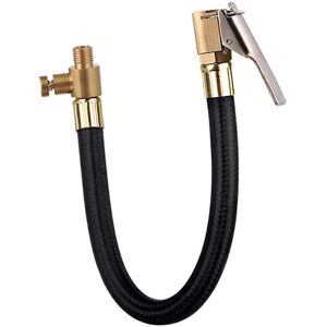 Kikidex (As show, One size) Tire Inflator Pump Hose, 60 CM Rubber Valve Air Hose Car Tir Kikidex (As show, One size) Tire Inflator Pump Hose, 60 CM Rubber Valve Air Hose Car Tir