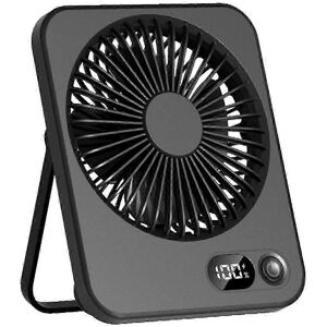 Kikidex (As show, Black) Portable Desk Fan USB Rechargeable Fan 180 Tilt Folding Persona Kikidex (As show, Black) Portable Desk Fan USB Rechargeable Fan 180 Tilt Folding Persona