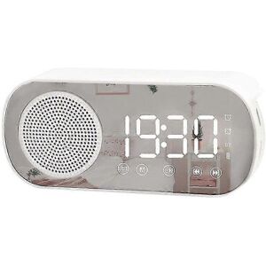 Kikidex (As show, One size) LED Digital Alarm Clock with FM Radio and Bluetooth Speaker, Kikidex (As show, One size) LED Digital Alarm Clock with FM Radio and Bluetooth Speaker,