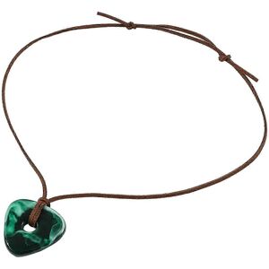 Kikidex (As show, One size) Halloween Cosplay Coraline Triangles Charm Necklace Resin Gr Kikidex (As show, One size) Halloween Cosplay Coraline Triangles Charm Necklace Resin Gr