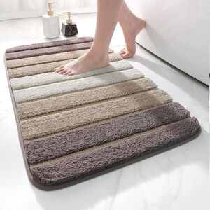 Kikidex (As show, One size) Non-Slip Bath Mat, Extra Soft Bathroom Rug, Machine Washable Kikidex (As show, One size) Non-Slip Bath Mat, Extra Soft Bathroom Rug, Machine Washable