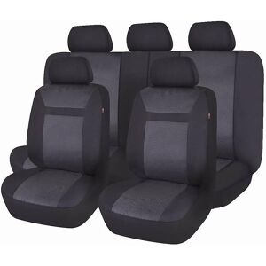 Kikidex (As show, One size) Car Seat Cover Universal Auto Sets(Black) Kikidex (As show, One size) Car Seat Cover Universal Auto Sets(Black)