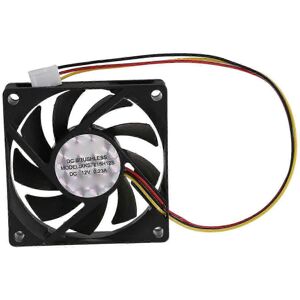 Kikidex (As show, One size) Internal 12V 3 Pin CPU Fan Cooler Fan for PC 70x70x15mm Kikidex (As show, One size) Internal 12V 3 Pin CPU Fan Cooler Fan for PC 70x70x15mm