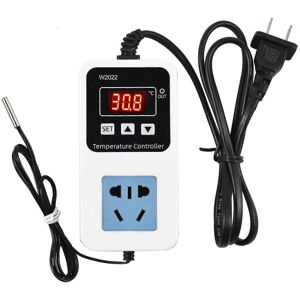 Kikidex (As show, One size) 110-220V 10A 1500W Electronic Temperature Controller Outlet Kikidex (As show, One size) 110-220V 10A 1500W Electronic Temperature Controller Outlet