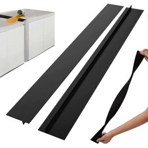 Unbranded Pack Silicone Stovetop Gap Covers, 53cm Long, Heat Resistant, Reusable - Ya Unbranded Pack Silicone Stovetop Gap Covers, 53cm Long, Heat Resistant, Reusable - Ya