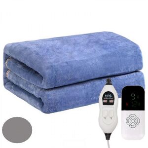 Kikidex (As show, One size) Heated Blanket Electric Throw - Soft Ribbed Fleece Fast Heat Kikidex (As show, One size) Heated Blanket Electric Throw - Soft Ribbed Fleece Fast Heat