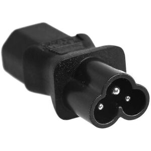 Kikidex (As show, One size) Iec 320 C13 Female To C6 Male Ac Power Adapter Converter - C Kikidex (As show, One size) Iec 320 C13 Female To C6 Male Ac Power Adapter Converter - C