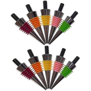 Kikidex (As show, One size) Blank Wine Bottles Stoppers 10 Pieces Colorful Sealing Ring Kikidex (As show, One size) Blank Wine Bottles Stoppers 10 Pieces Colorful Sealing Ring