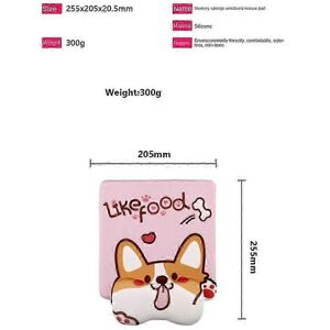 Kikidex (As show, One size) Cartoon Animal Mouse Pad Keyboard Silicone Wrist Rest Memory Kikidex (As show, One size) Cartoon Animal Mouse Pad Keyboard Silicone Wrist Rest Memory