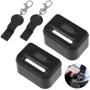 Kikidex (As show, One size) 2Pcs Car Seatbelt Buckle Guard, Children Seat Belt Lock Seat Kikidex (As show, One size) 2Pcs Car Seatbelt Buckle Guard, Children Seat Belt Lock Seat