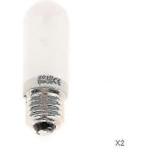 Kikidex (As show, One size) Jdd Halogen Light Bulb 250W E27 Frosted Tube 220-240V 2-Pack Kikidex (As show, One size) Jdd Halogen Light Bulb 250W E27 Frosted Tube 220-240V 2-Pack