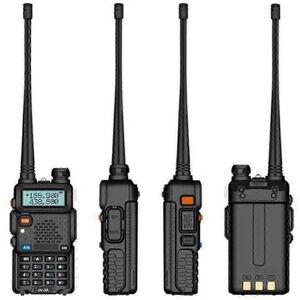 Kikidex (As show, EU) Long Range UV5R Two Way Radio Dual Band Walkie Kikidex (As show, EU) Long Range UV5R Two Way Radio Dual Band Walkie