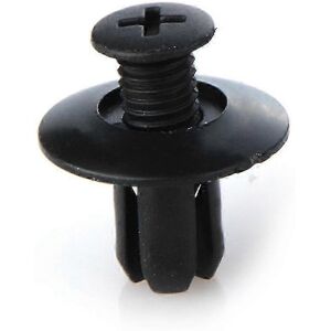 Kikidex (As show, One size) 100PCS 8mm Car Body Fasteners Clips Plastic Rivets Door Trim Kikidex (As show, One size) 100PCS 8mm Car Body Fasteners Clips Plastic Rivets Door Trim