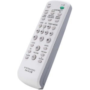 Kikidex (As show, One size) For Sony CD HIFI System Audio Remote Control RM-SC3 RM-SC30 Kikidex (As show, One size) For Sony CD HIFI System Audio Remote Control RM-SC3 RM-SC30