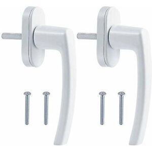 Kikidex (As show, One size) Aluminum Alloy Window Handle, Concealed Screw, Metal Rod, Me Kikidex (As show, One size) Aluminum Alloy Window Handle, Concealed Screw, Metal Rod, Me