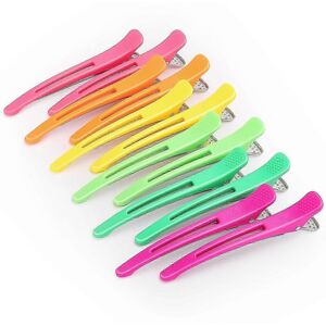 Kikidex (As show, One size) Hair Duck Clips for Styling Sectioning,12Pcs Professional Du Kikidex (As show, One size) Hair Duck Clips for Styling Sectioning,12Pcs Professional Du