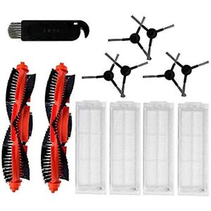 Kikidex (As show, One size) Replacement Roller Brush HEPA Filter Parts for Vacuum-Mop Ro Kikidex (As show, One size) Replacement Roller Brush HEPA Filter Parts for Vacuum-Mop Ro