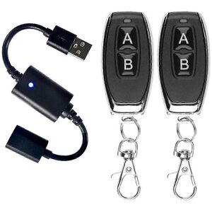 Kikidex (As show, One size) DC 5V USB Wireless Remote Control Switch Driver Power on Off Kikidex (As show, One size) DC 5V USB Wireless Remote Control Switch Driver Power on Off