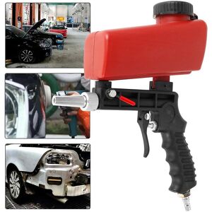Kikidex (As show, One size) 90PSI Portable Air Pneumatic Sandblasting Gun Aluminum Light Kikidex (As show, One size) 90PSI Portable Air Pneumatic Sandblasting Gun Aluminum Light