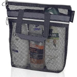 Unbranded Mesh Shower Bag 10x9.8x0.4 Inches, Quick Dry Zipper Pouch with 2 Pockets Unbranded Mesh Shower Bag 10x9.8x0.4 Inches, Quick Dry Zipper Pouch with 2 Pockets
