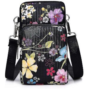 Unbranded Small Women's Phone Handbag, 3 Layer Nylon Shoulder Bag, Sports Wallet Crossbody Unbranded Small Women's Phone Handbag, 3 Layer Nylon Shoulder Bag, Sports Wallet Crossbody