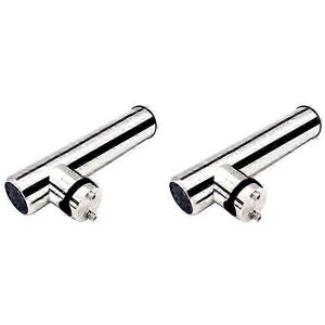 Kikidex (As show, One size) 2 Pack 316 Stainless Steel Boat Fishing Rod Holder Brackets Kikidex (As show, One size) 2 Pack 316 Stainless Steel Boat Fishing Rod Holder Brackets