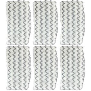 Kikidex (As show, One size) 6 Packs Steam Mop Pads Replacement for Shark Vacuum Cleaner Kikidex (As show, One size) 6 Packs Steam Mop Pads Replacement for Shark Vacuum Cleaner