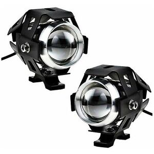 Kikidex (As show, One size) 2pcs 125W Motorcycle Headlight Extra LED Fog Light Motorbike Kikidex (As show, One size) 2pcs 125W Motorcycle Headlight Extra LED Fog Light Motorbike