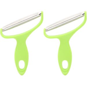 Kikidex (As show, One size) 2pcs Vegetable Peeler, Wide Mouth Fruit Peeler Cabbage Potat Kikidex (As show, One size) 2pcs Vegetable Peeler, Wide Mouth Fruit Peeler Cabbage Potat
