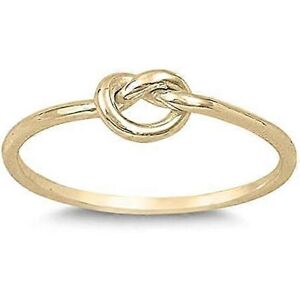 Kikidex (As show, One size) CHOOSE YOUR COLOR Sterling Silver Knot Ring Kikidex (As show, One size) CHOOSE YOUR COLOR Sterling Silver Knot Ring