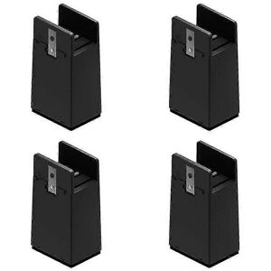 Kikidex (10cm, Brown) 4x Bed Furniture Risers 5/10cm Heavy Duty Adjustable Desk Lifts Le Kikidex (10cm, Brown) 4x Bed Furniture Risers 5/10cm Heavy Duty Adjustable Desk Lifts Le