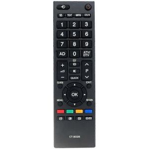 Kikidex (As show, One size) CT-90326 Remote Control For Toshiba LCD LED TV Remote Contro Kikidex (As show, One size) CT-90326 Remote Control For Toshiba LCD LED TV Remote Contro