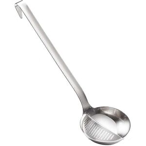 Kikidex (As show, One size) Stainless Steel Spoon Skimmer & Ladle,Slotted Soup for Hotpo Kikidex (As show, One size) Stainless Steel Spoon Skimmer & Ladle,Slotted Soup for Hotpo