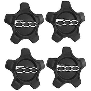 Kikidex (As show, One size) 4Pcs Car Wheel Center Cap Cover for Fiat 500X 2016-2022 Kikidex (As show, One size) 4Pcs Car Wheel Center Cap Cover for Fiat 500X 2016-2022