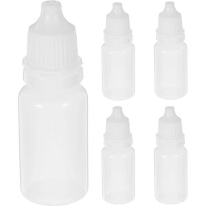 Unbranded Empty Plastic Dropper Bottles Pack of 5, 10ml Eye Drop Containers Unbranded Empty Plastic Dropper Bottles Pack of 5, 10ml Eye Drop Containers